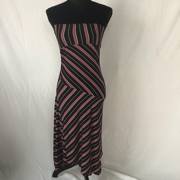 A-List by Wrapper Striped Dress - Picture 1 of 4
